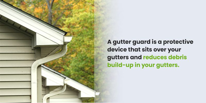 Gutter guard for protection